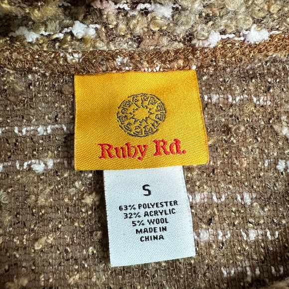 Ruby Rd., Soft Cowl Neck Sweater, Size Small - Picture 4 of 7